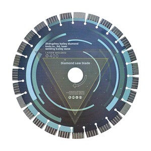 Disco de Corte de Diamante Super Afilado Modelo 400 de <span class=keywords><strong>Beili</strong></span>, Soldado con Láser, para Concreto Reforzado, Cemento y Asfalto - Product Image 1