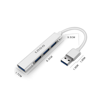 Hub USB 4 ports USB 3.0 Station d'accueil Hub USB Station de charge multi-appareils pour usine/bureau/transfert de données