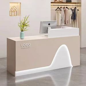 New Hot Design Reception Modern Desk Counter Reception Reception Desk for Beauty Salons Office - Product Image 6