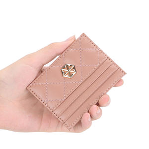 BOISEEN-cartera minimalista delgada para mujer, Mini monedero con bolsillos para monedas, tarjetero <span class=keywords><strong>de</strong></span> cuero, <span class=keywords><strong>Monopoly</strong></span>, venta al por mayor - Product Image 6