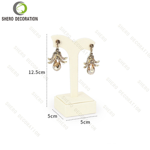 Wholesale Microfiber Jewellery Display Props Multi Style <b>Necklace</b> <b>Ring</b> Bracelet Display Stand for High End Jewelry Shop - Product Image 4