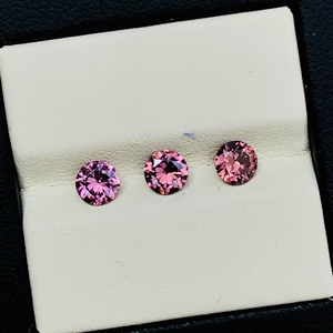 Langsung dari pabrik moissanite morganite naungan kubik zirkonia bentuk bulat terkalibrasi ukuran batu permata longgar untuk membuat perhiasan tinggi