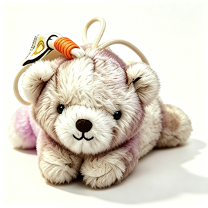Portachiavi Orsetto Mini Peluche Carino con 50g di Palline Pesanti, Morbido Ciondolo per Borsa a Forma di Animale Imbottito - Product Image 3