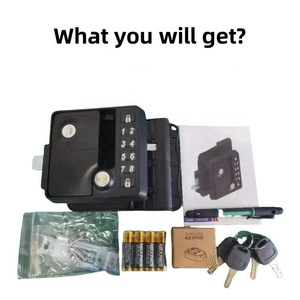 กุญแจล็อคประตูรถบ้านขนาดเล็กแบบไร้กุญแจพร้อมปุ่มกดสำหรับรถบ้าน/รถพ่วง 5 ล้อ อุปกรณ์เสริมสำหรับล็อคประตูรถบ้านแบบไร้กุญแจขนาดกะทัดรัด - Product Image 6