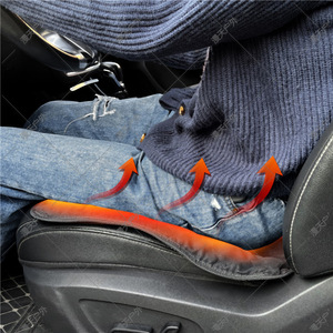 Cojín Calefactor para Asiento de Coche, de Algodón, para Invierno, Eléctrico, Negro, Forma Plana - Product Image 3