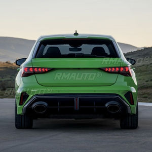 Para Audi A3 S3 2025+ - Kit de carrocería con difusor y protector de parachoques trasero, accesorios para coche - Product Image 4