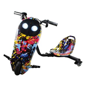Kart électrique 8 pouces 36V 250W à prix abordable, <span class=keywords><strong>trike</strong></span> à trois roues pour <span class=keywords><strong>drift</strong></span> avec écran LED, trottinette de conduite - Product Image 3
