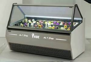 Thương mại kemer làm mát không khí thông gió tủ lạnh tủ điện nhiệt độ đơn Tủ đông kem hiển thị phong cách - Product Image 5