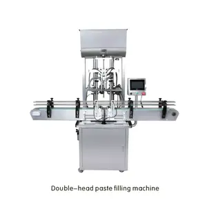 Automatic 4 heads piston filler Detergent Skincare Hand Wash Liquid Soap Shampoo Shower Gel Lotion Bottle Filling Machines