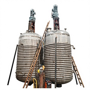Reactor de Tanque Agitado Sanitario de Acero Inoxidable con Chaqueta para Poliéster y Poliol - Product Image 1