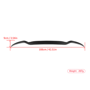 Sooqoo สปอยเลอร์คาร์บอนไฟเบอร์สำหรับรถยนต์, สปอยเลอร์ขัดเงารถ F97 X3M BMW - Product Image 3