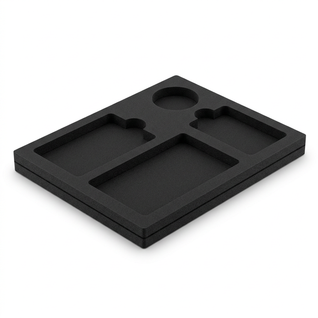 Custom Logo Embossed EVA/EPE Foam Insert | Premium Waterproof Branding Protective Packaging for Electronics