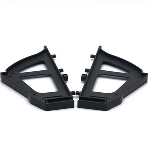 กรอบพลาสติก ABS แบบซ่อนชั้นวางรองเท้าชั้นเดียวหรือสองชั้นอุปกรณ์เสริมกรอบฝาพับเก็บ - Product Image 2