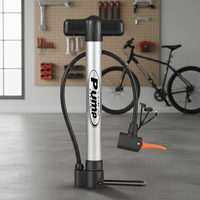 Pompe à air manuelle portable en alliage d'aluminium FAST BEE haute pression 50-80 PSI pour vélo, mini pompe à air multifonctionnelle pour vélo