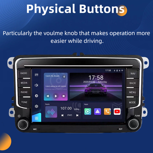 Autoradio Linux pour VW Polo Golf Passat Skoda, appareil d'autoradio 2 DIN, autoradio double DIN, 2 USB - Product Image 4