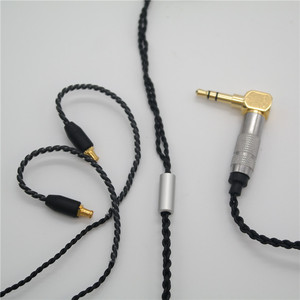 A2DC Compatible Headphone <b>Audio</b> <b>Cable</b> 120 Cm Braided Black Male To Male TPE Core <b>Digital</b> Products Use - Product Image 5