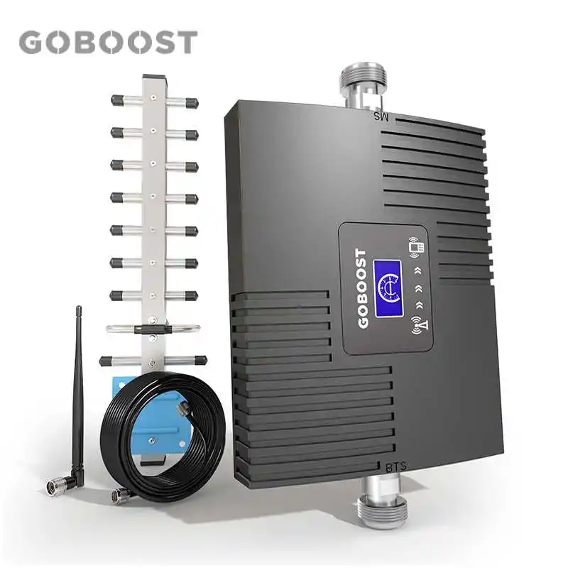 Goboost 800MHZ <span class=keywords><strong>रिपीटर्स</strong></span> LTE Band20 3 जी 4g बूस्टर नेटवर्क बूस्टर सेलफोन संकेत पुनरावर्तक