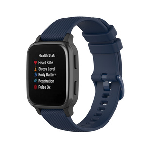 Correa de silicona para reloj Huami Amazfit GTR GTS Samsung Galaxy Watch Active para <span class=keywords><strong>Garmin</strong></span> <span class=keywords><strong>Vivomove</strong></span>/Vivoactive <span class=keywords><strong>4</strong></span> 3/Forerunner245, 18, 20 y 22mm - Product Image 3