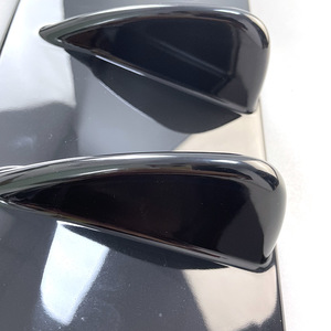 Aileron de pare-chocs arrière universel en fibre de carbone, nouveau style d'aileron de requin, 43x16cm, convient à toutes les voitures, accessoires d'extérieur - Product Image 5