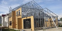 PRIMA Maison en acier léger Structure en acier préfabriquée moderne Système de cadre Bâtiment modulaire Construction de maisons résidentielles