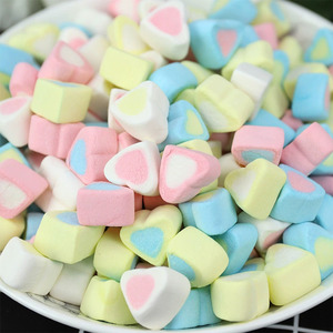 Caramelle Marshmallow Halal a Forma di Cuore con Gusto di Frutta Mista, Produzione di Fabbrica - Product Image 5