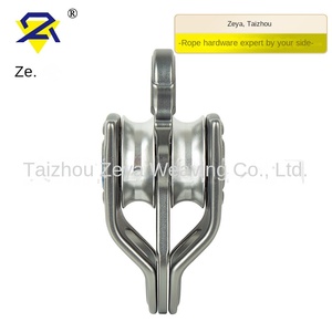 Elevador de Cable Deslizante de Doble Polea Ze'an para Escalada en Roca, Túnel, Equipo de Tracción Grande, Sin Hebilla, Sin Capacidad de Carga - Product Image 2