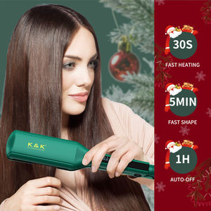 Plancha de Pelo Eléctrica Profesional Nice Pro Max con Placas Anchas de Cerámica y Turmalina, Pantalla LED, Protección contra Sobrecalentamiento, Calentamiento Rápido, Iones Negativos - Product Image 3