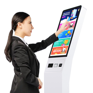 21.5 Inch Ordering kiosk Self Service Touch Screen Bill Payment Kiosk With thermal Printer Scanner Qr Code