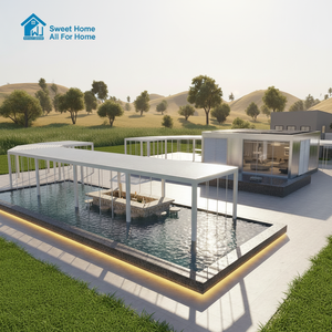 Pérgola de Aluminio Motorizada <span class=keywords><strong>SweetHome</strong></span> con Control Remoto, Láminas Ajustables, Bioclimática, Protección UV y Contra el Agua, Decoración de Jardín - Product Image 6