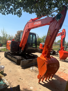 Mini-excavatrice hydraulique sur chenilles HITACHI ZX60 de 6 tonnes d'occasion, d'origine japonaise, très rentable, à bas prix en vente - Product Image 1