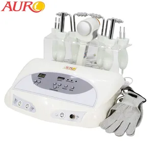 Au-8402 Auro BIO mengangkat mikro terkini, sarung tangan ajaib mesin pijat kecantikan dengan palu panas dan dingin