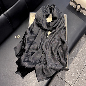 Premium Tencel Cotton and <strong>Golden</strong> Silk Vintage Long Beach Towel for Women Winter <strong>Cashmere</strong> Style