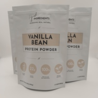 Sachet debout personnalisé thermoscellé et découpé Chips pour collation Sacs en plastique de qualité alimentaire Sac en mylar en aluminium congelé à fermeture éclair refermable