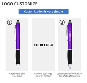 Popular Custom Logo Luxury <b>Ballpoint</b> <b>Pen</b> with Touch for Modern Design Multi-color Office/School/Gift Use - Product Image 6