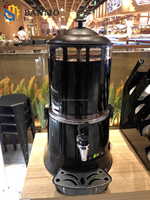 Distributeur de chocolat chaud commercial portable 5L 10L pour le chauffage, le mélange du café, du jus, du lait pour les hôtels, distributeur de vin