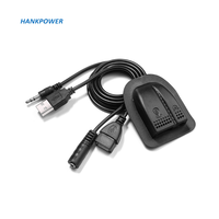 Kabel USB Eksternal 2 in 1 Pria ke Wanita untuk Tas, Port Ganda, Pabrik Cina
