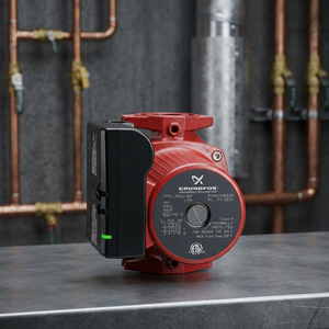 Pompe de circulation Ups26 150p 1 CV 115 V en fonte rouge, électrique avec cordon, pour usage intérieur uniquement - Product Image 2