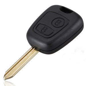 <span class=keywords><strong>Coque</strong></span> de clé télécommande à 2 boutons, housse de clé de voiture intelligente, couvercle de clé Fob SX9 lame non coupée pour citroën <span class=keywords><strong>Saxo</strong></span> Xsara Picasso Berlingo - Product Image 2