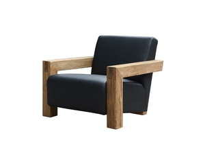 Fauteuil de salon confortable inclinable pour <span class=keywords><strong>une</strong></span> <span class=keywords><strong>personne</strong></span>, canapé noir - Product Image 1