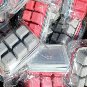 Mini Easy-Release Silicone Ice Cube Tray with Removable Lids Household DIY Homemade Square Ice Mold <strong>Maker</strong> Made of Metal and PP - Product Image 6