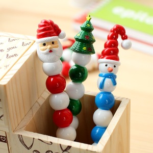 Bolígrafo de Papelería Navideño Personalizado con Diseño de Papá Noel, Muñeco de Nieve y Árbol, Bolígrafo de Regalo para Niños - Product Image 5