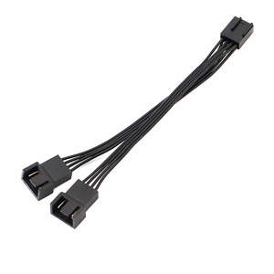 1'den 2'ye Bilgisayar Soğutma Fanı 4 Pin Kablo Anakart 4 Pin - Çift 4 Pin Splitter CUP PWM Fan Kablosu - Product Image 2
