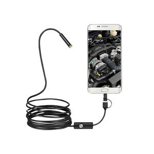 3in1 USB <b>Industrial</b> Endoscopic <b>Camera</b> 5mm High Definition <b>Camera</b> Detection Portable Flexible Borescope Inspection OTG - Product Image 1