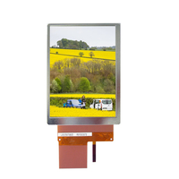 Écran LCD Sharp LQ035Q7DB05 3,5 pouces 240*320 RGB parallèle (1 canal 6 bits) 50 broches FPC pour PDA Luminosité 160 nits Transflectif