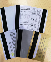 Cartes à puce SLE4442 de haute qualité, cartes vierges à bande magnétique, compatibles NFC 13,56 MHz, étanches et imprimables pour l'identification