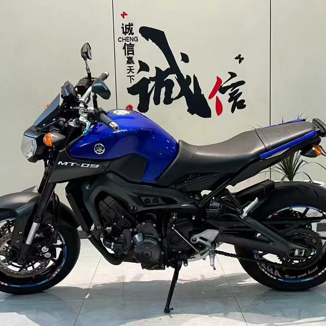 Original and Genuine Yamaha MT09 Motorcycle with Water Cooling, Manufactured in Japan. the Best Motorcycle Globally,
