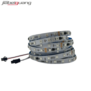 Ebaubautes digitales DMX512 IC SMD5050RGB 24 V 60 LEDs adressierbarer Farb-Fulllicht-Led-Streifen - Product Image 4