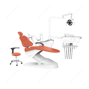 Silla dental estándar confiable con fuente de energía eléctrica para oficina/clínica dental - Product Image 1
