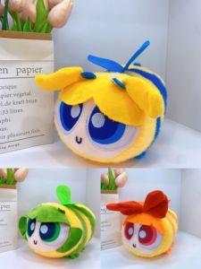 Peluche Powerpuff Girls Poliziotta da 8 Pollici, Giocattolo in Cotone Ricamato Antistress, Premio per Macchina a Gancio, Vendita all'Ingrosso Diretta dalla Fabbrica - Product Image 4