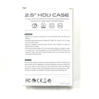 Vente directe du fabricant d'installation sans outil Boîtier de disque dur externe portable 2.5 pouces 3.1